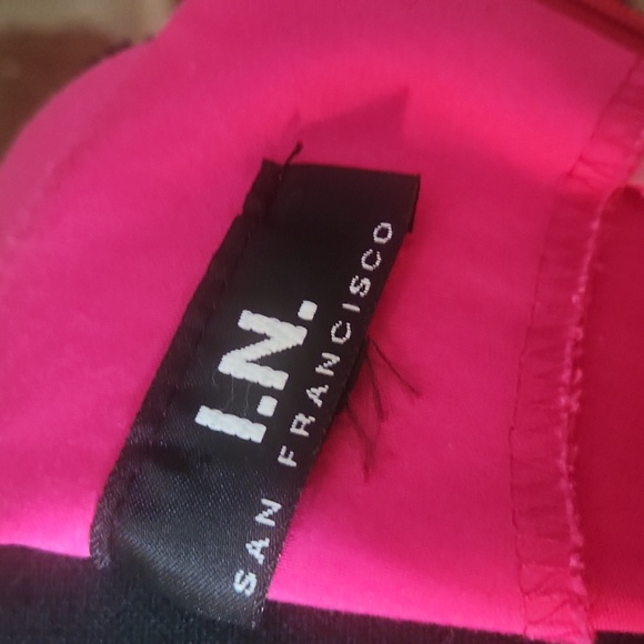 I.N. San Francisco hot pink dress, size 13 juniors - Picture 5 of 6